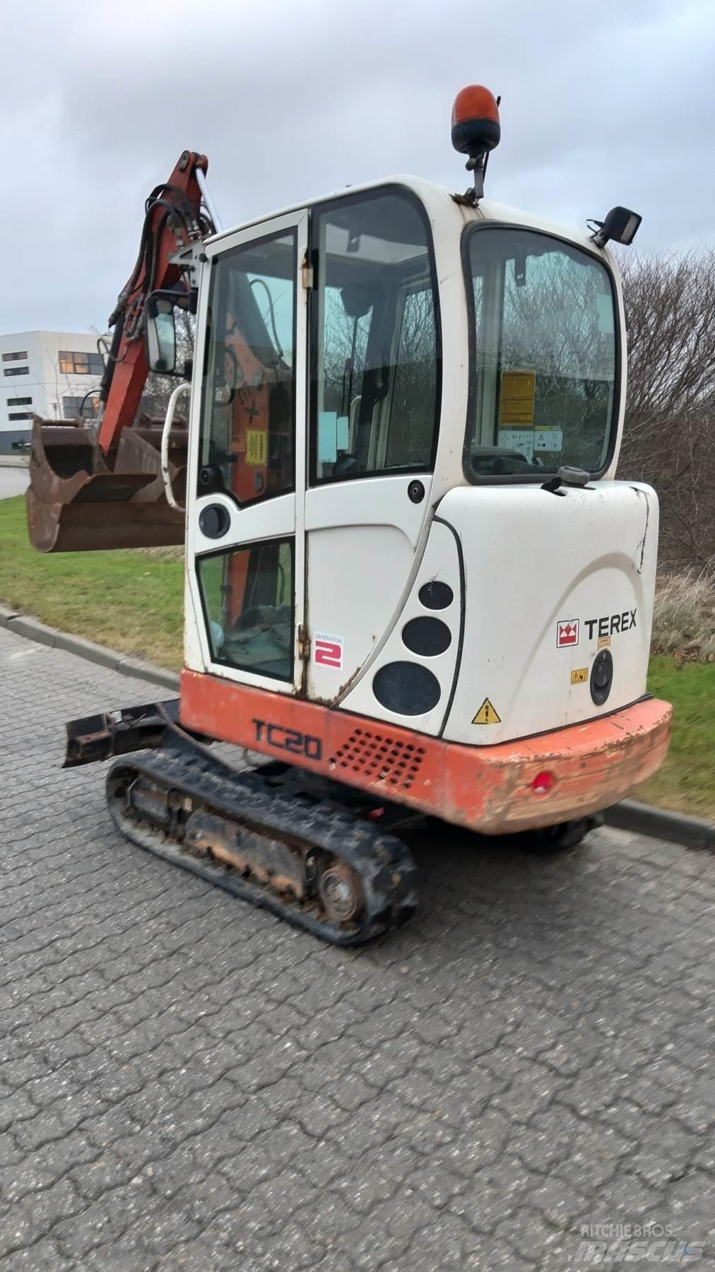 Terex TC20 Mini bageri < 7t