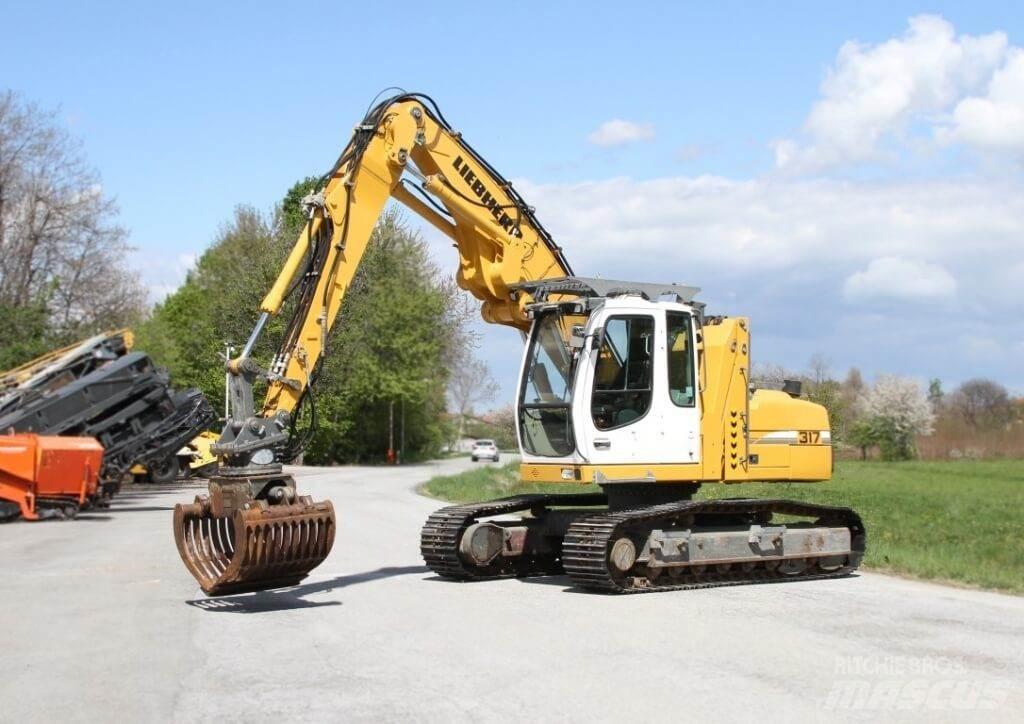 Liebherr R317 Litronic Bageri točkaši