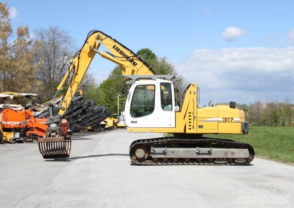 Liebherr R317 Litronic Bageri točkaši