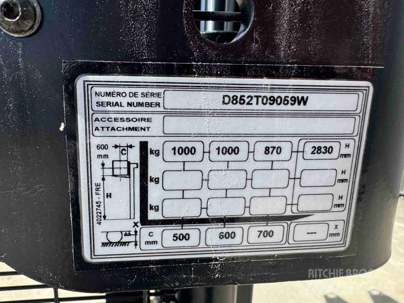 Yale MS10 Ručni električni viljuškar