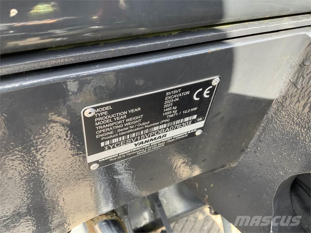 Yanmar SV15 VT (ST23918) Ostale poljoprivredne mašine
