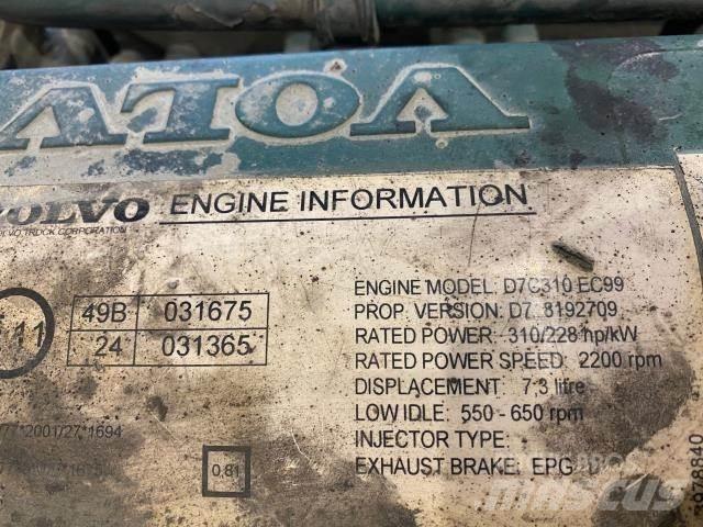 Volvo 8700 Kargo motori
