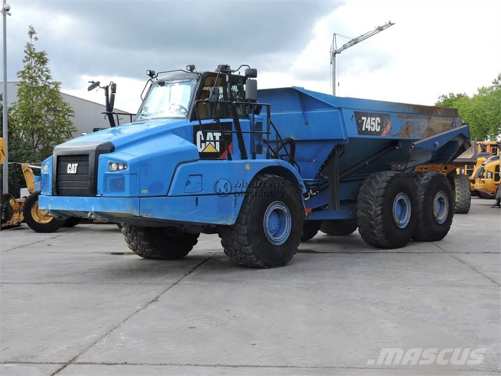 CAT 745C TAILGATE Zglobni damperi