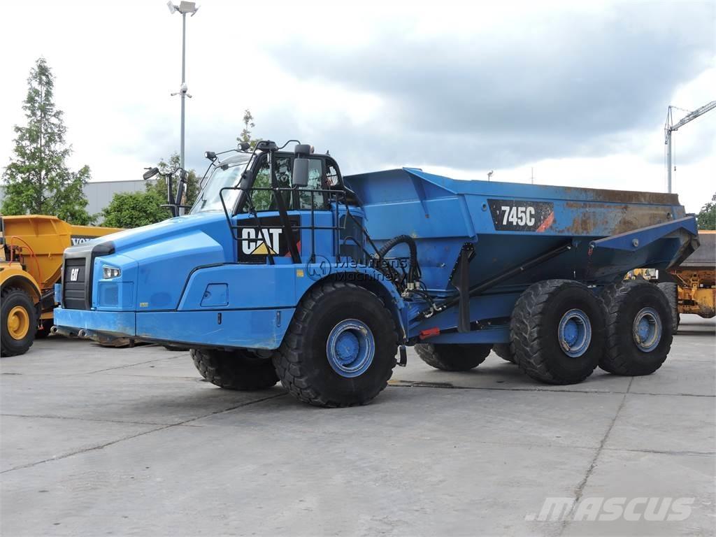 CAT 745C TAILGATE Zglobni damperi