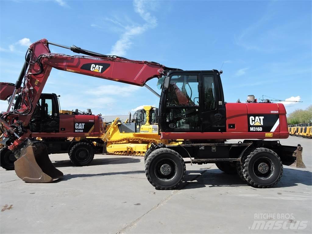 CAT M316D Bageri točkaši
