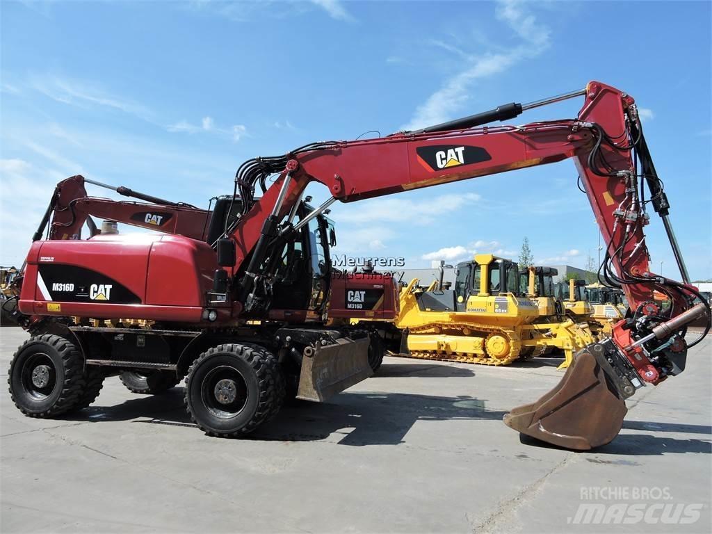 CAT M316D Bageri točkaši