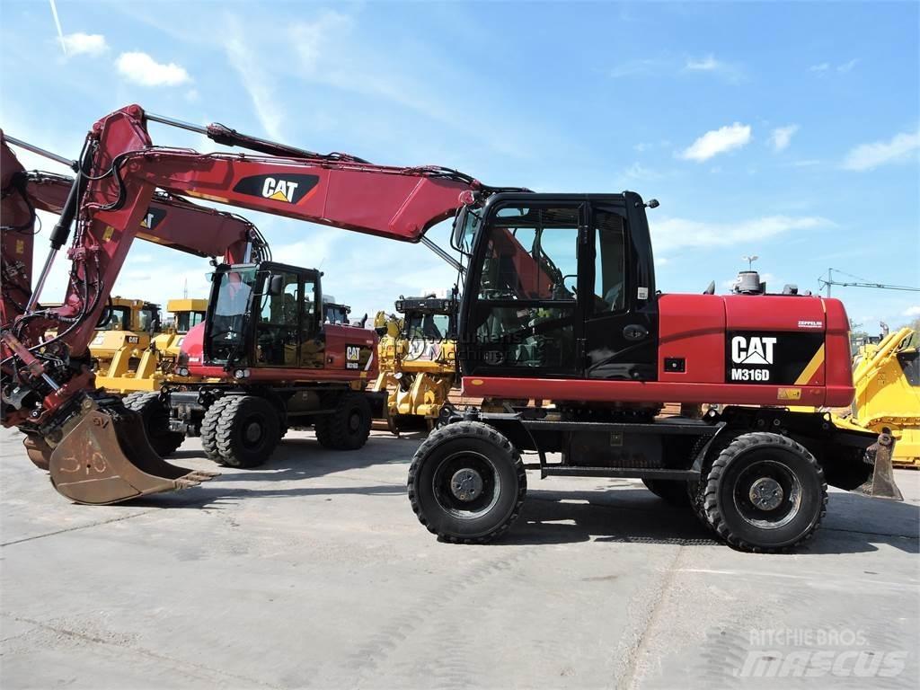 CAT M316D Bageri točkaši
