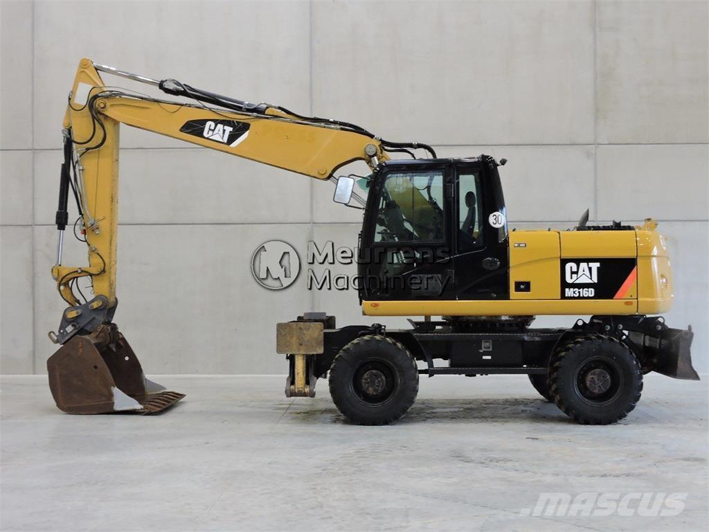 CAT M316D Bageri točkaši