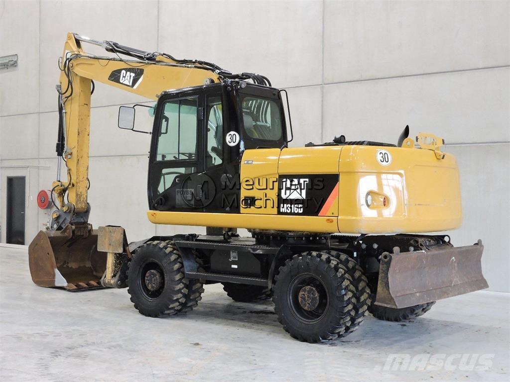 CAT M316D Bageri točkaši
