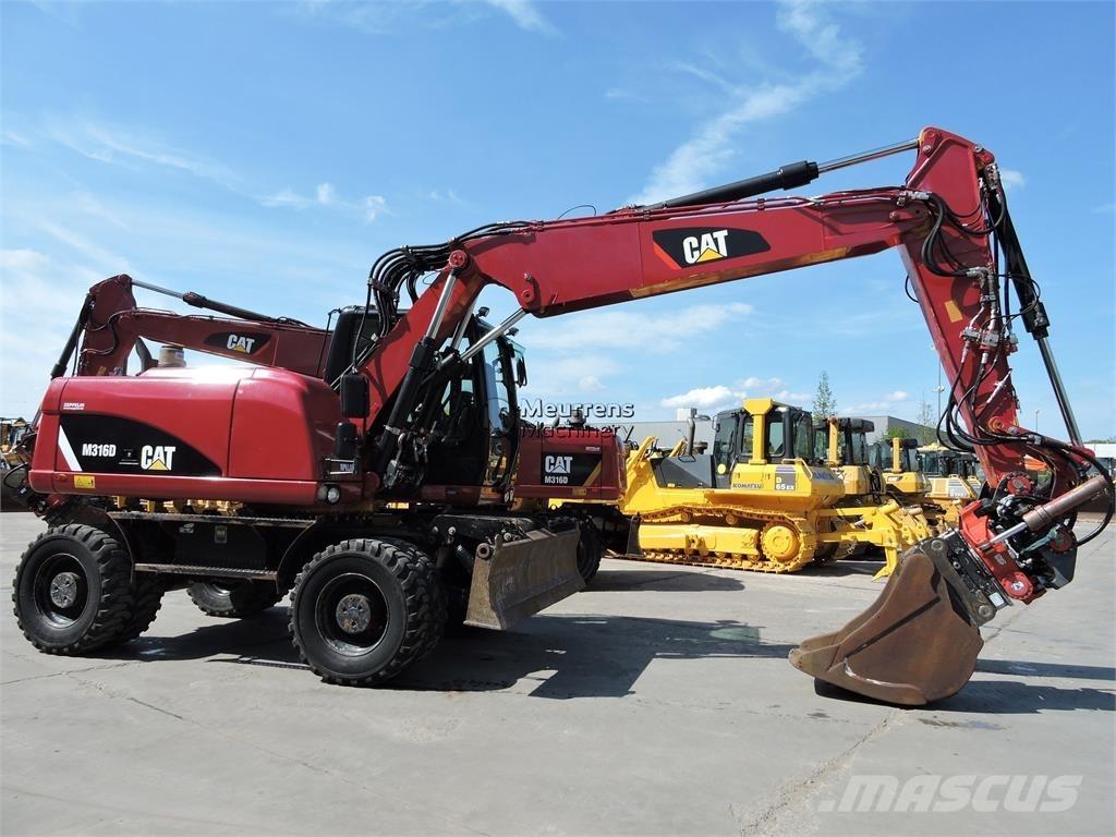 CAT M316D ROTOTILT Bageri točkaši