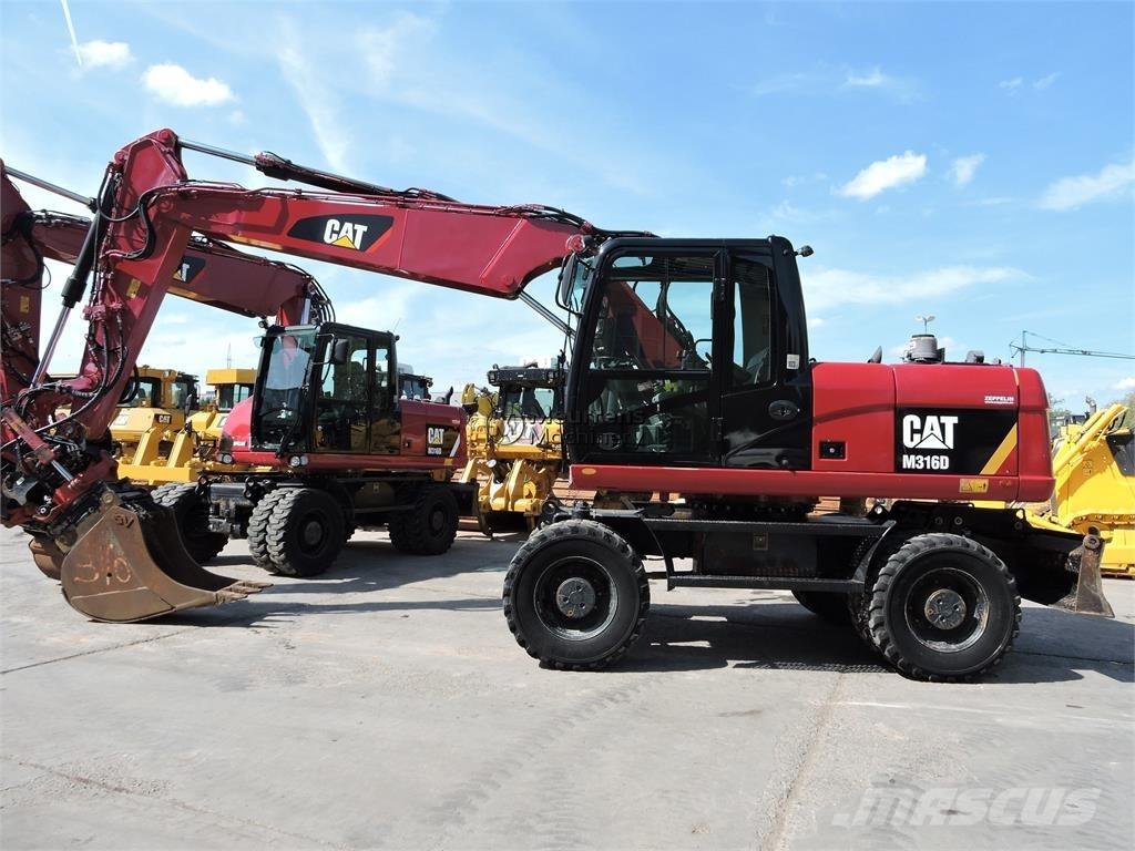 CAT M316D ROTOTILT Bageri točkaši