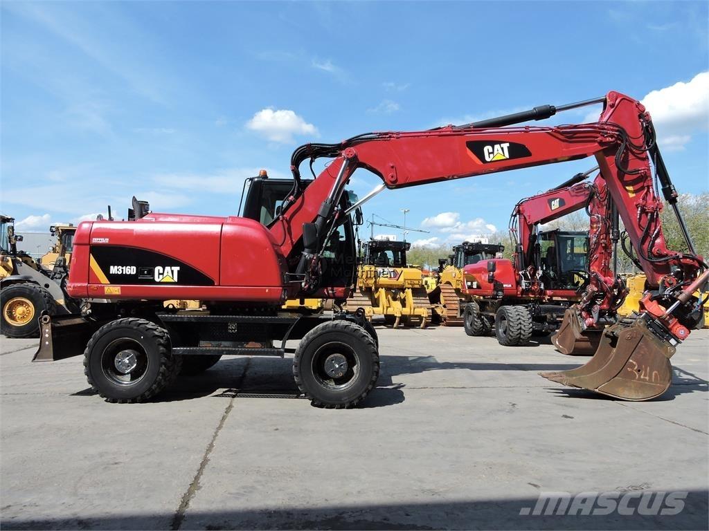 CAT M316D ROTOTILT Bageri točkaši