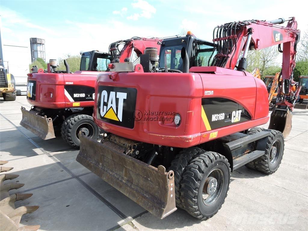 CAT M316D ROTOTILT Bageri točkaši