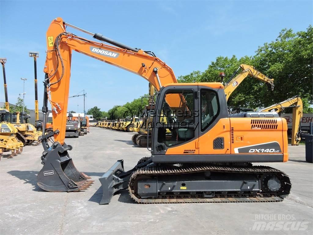 Doosan DX140LC Bageri guseničari