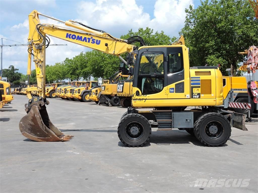 Komatsu PW148 Bageri točkaši