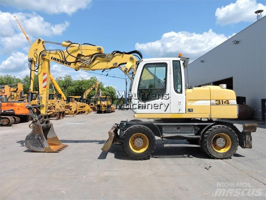 Liebherr A314 Bageri točkaši