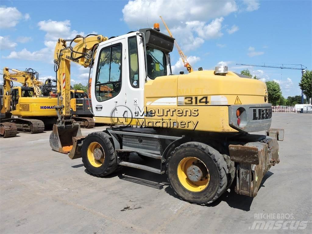 Liebherr A314 Bageri točkaši