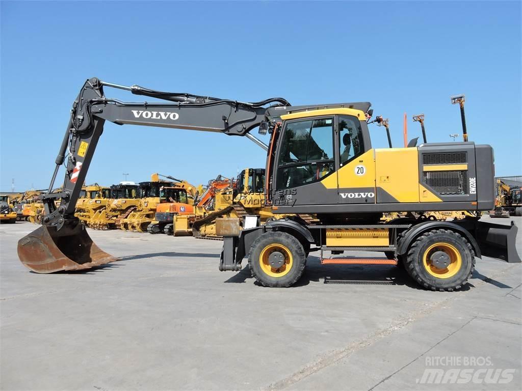 Volvo EW220E GERMAN Bageri točkaši