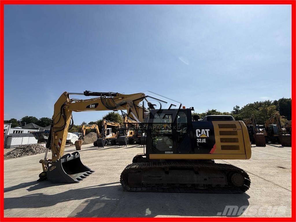 CAT 323 EL Bageri guseničari