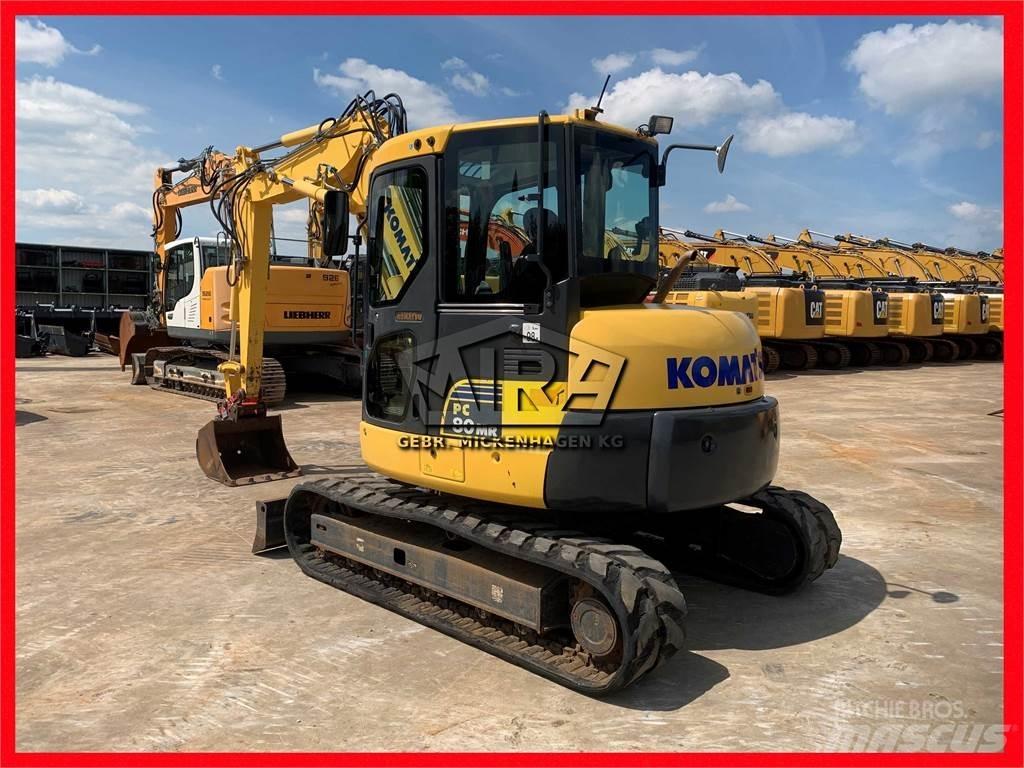 Komatsu PC80 MR-3 Mini bageri < 7t