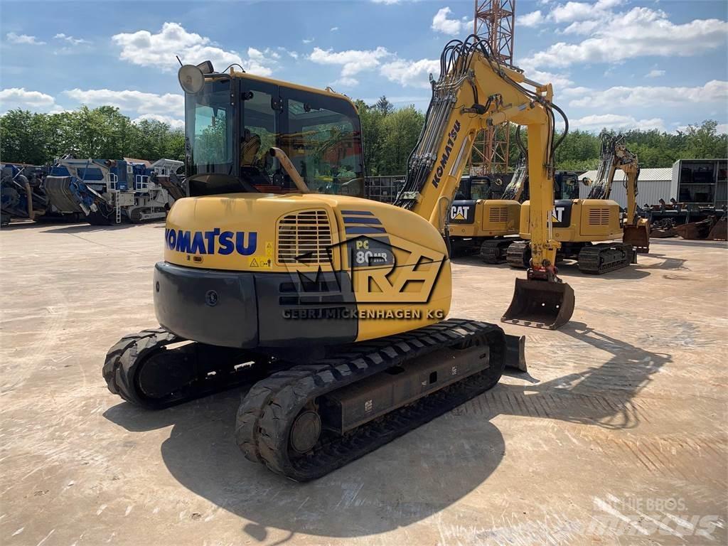 Komatsu PC80 MR-3 Mini bageri < 7t