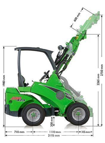 Avant Tecno 423 Utovarivači na točkove