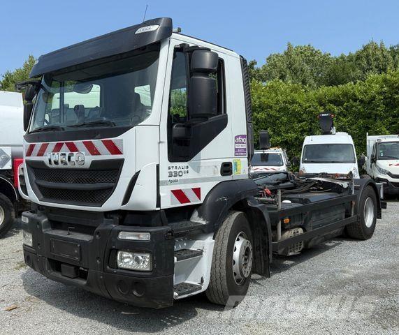 Iveco Stralis 330 Rol kiper kamioni sa kukom za podizanje tereta