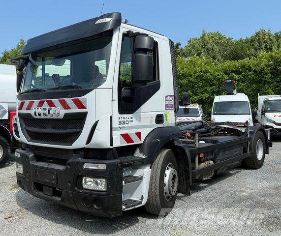 Iveco Stralis 330 Rol kiper kamioni sa kukom za podizanje tereta