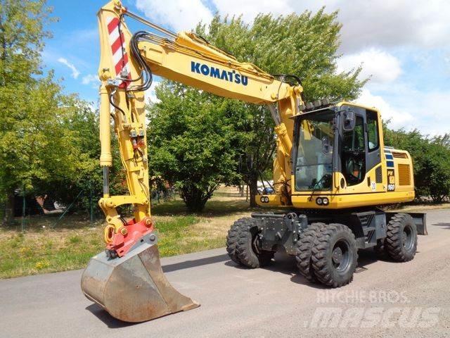 Komatsu PW 160-10 Bageri točkaši