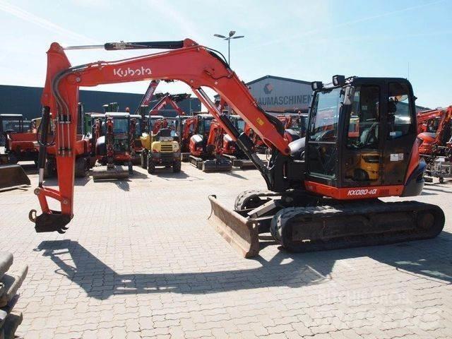Kubota KX080-4a Mini bageri < 7t