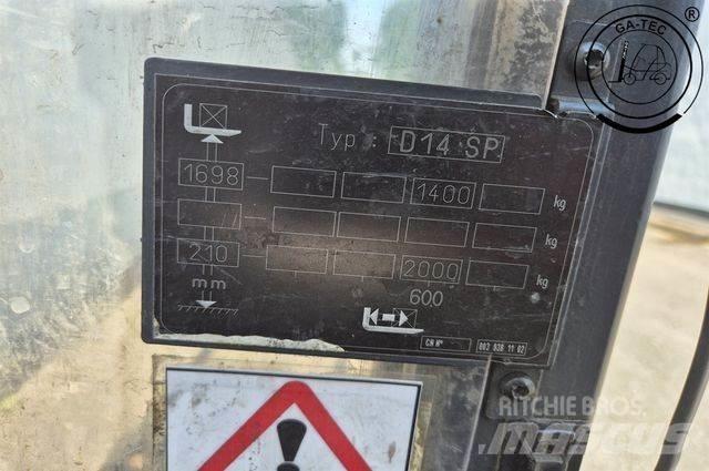 Linde D14SP-133-01 Visoko dizajući komisioni viljuškar