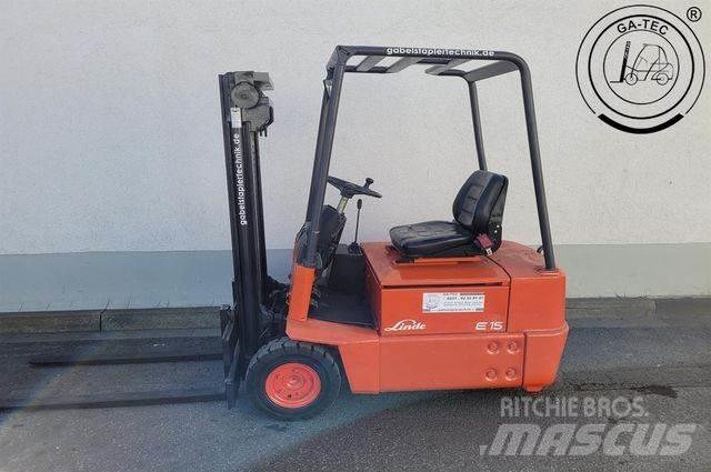 Linde E15 Električni viljuškari