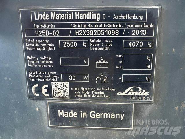 Linde H 25 Viljuškari - ostalo