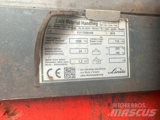 Linde L12 Visoko dizajući komisioni viljuškar