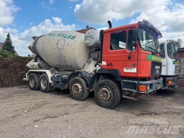 MAN 32.372 8x4 10m³ Kamioni mešalice za beton