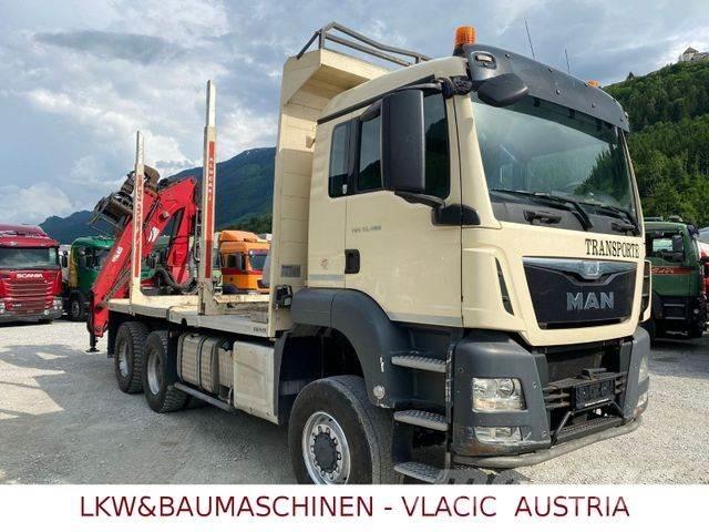 MAN TGS 33.480 6x6 Kamioni za drva Šticari