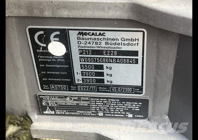 Mecalac AS 750 Utovarivači na točkove