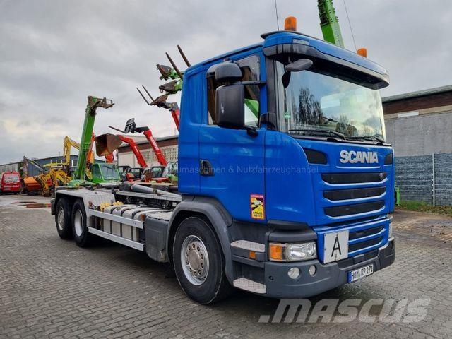 Scania G 450 Rol kiper kamioni sa kukom za podizanje tereta