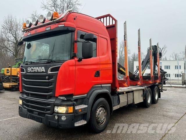 Scania R520 V8 Kamioni za drva Šticari