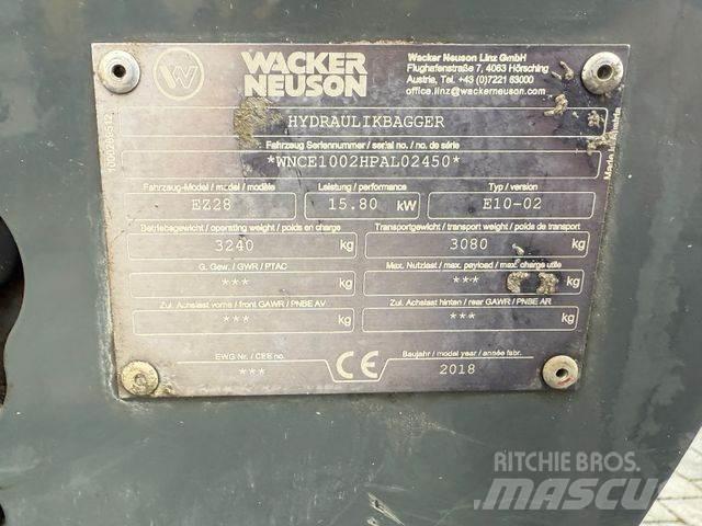 Wacker EZ 28 VDS Mini bageri < 7t