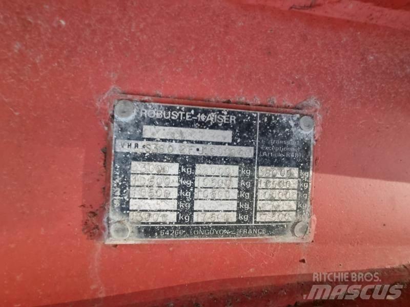 Kaiser 2 essieux Poluprikolice za autotransporter