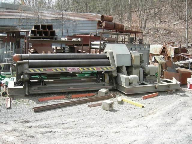 Webb 7L Plate Roll Ostalo za građevinarstvo