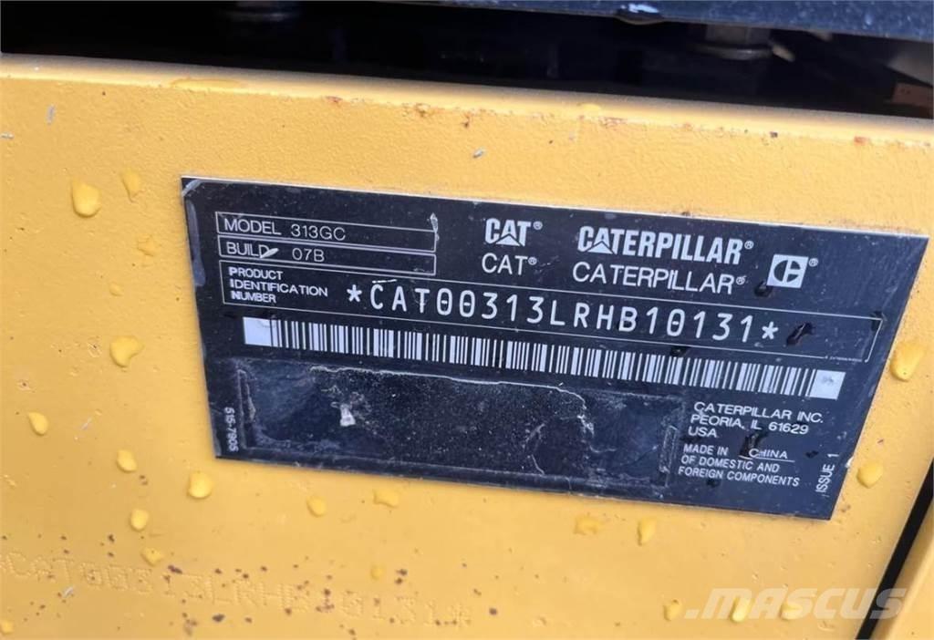 CAT 313 GC Bageri guseničari