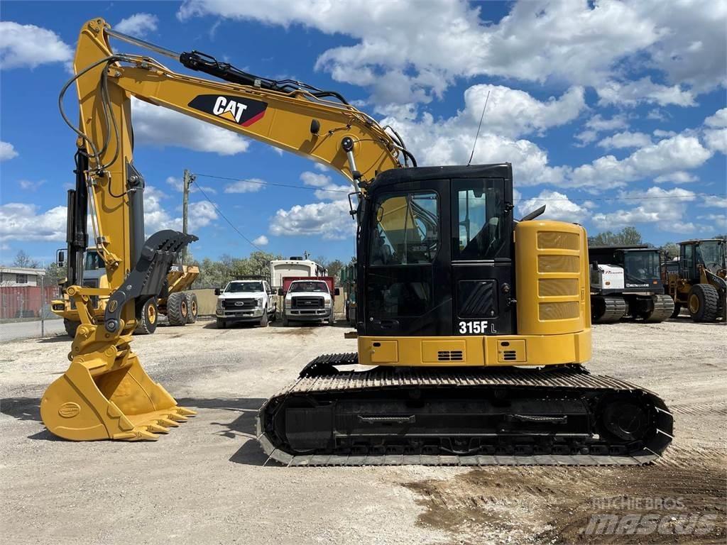 CAT 315FL Bageri guseničari