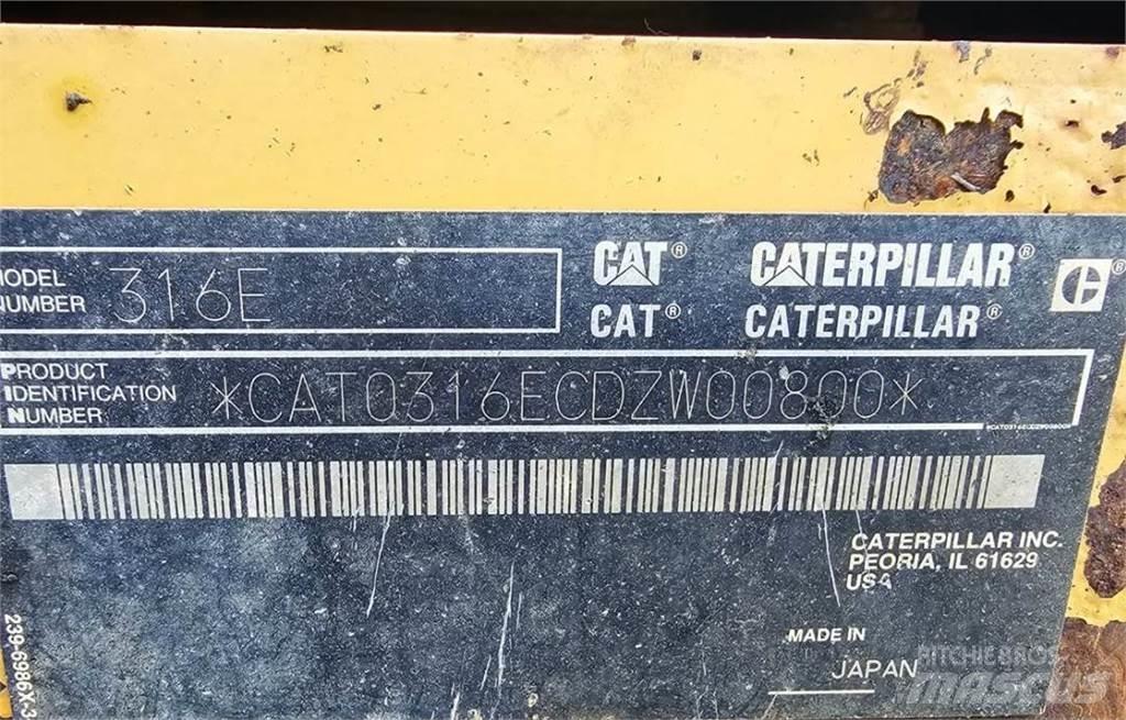 CAT 316EL Bageri guseničari