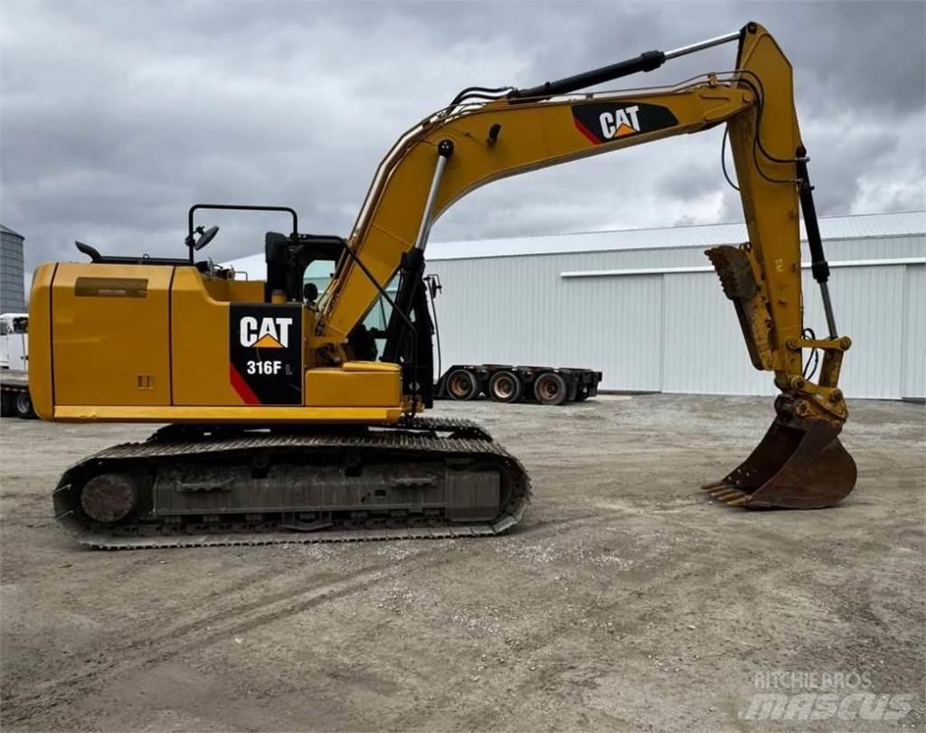 CAT 316FL Bageri guseničari