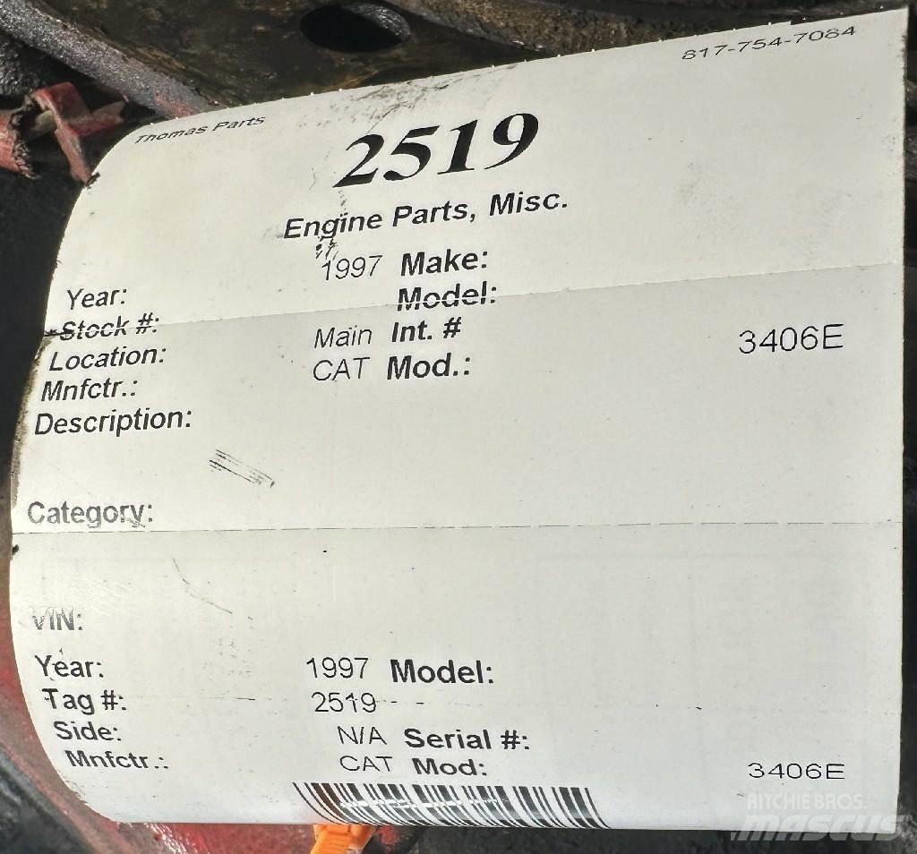 CAT 3406B Ostale kargo komponente