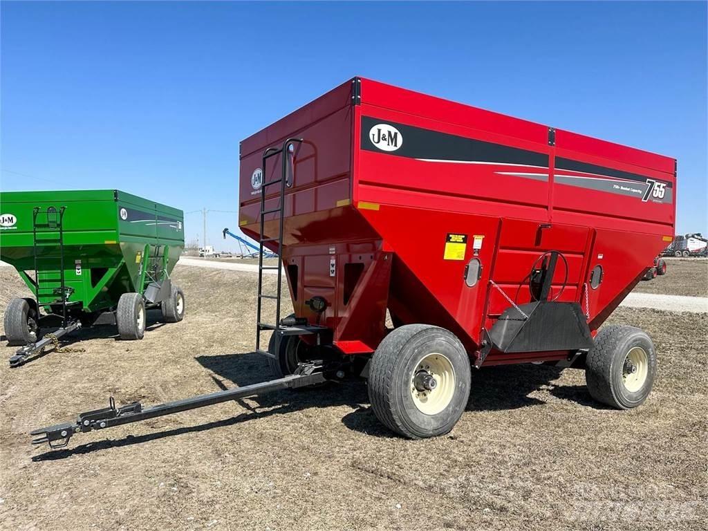 J&M 755SD Prikolice za zrno