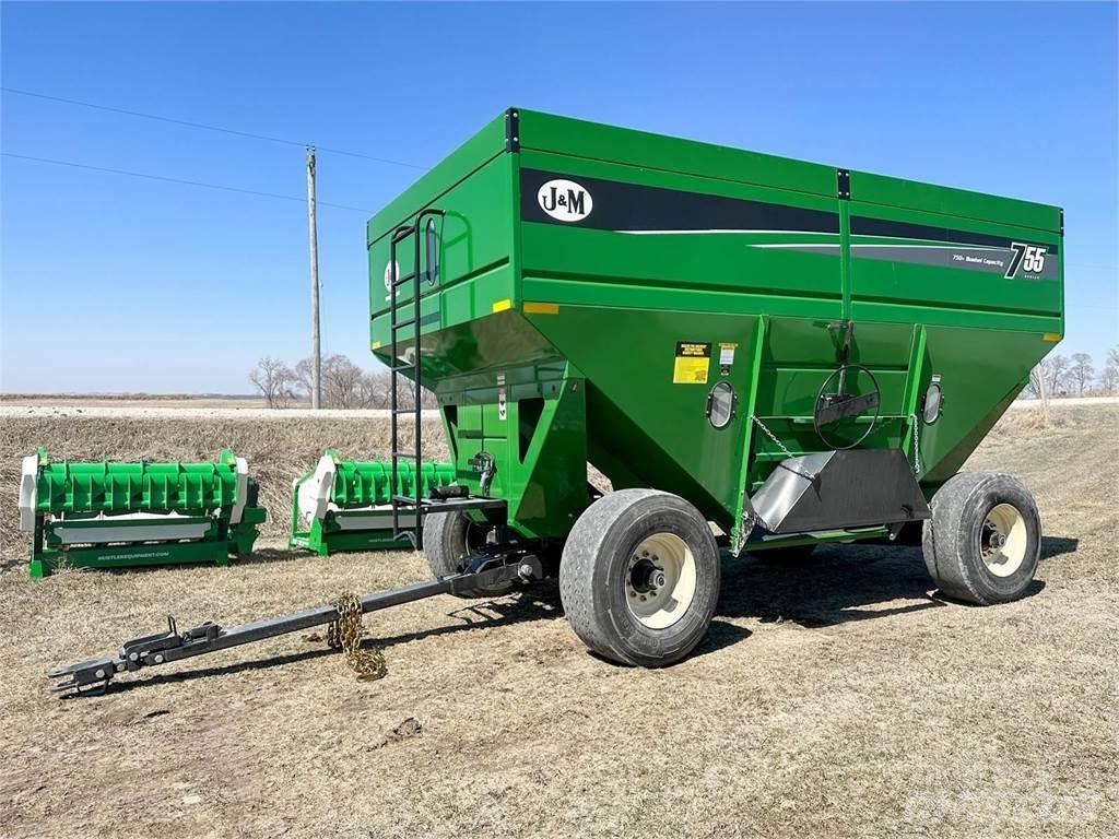J&M 755SD Prikolice za zrno