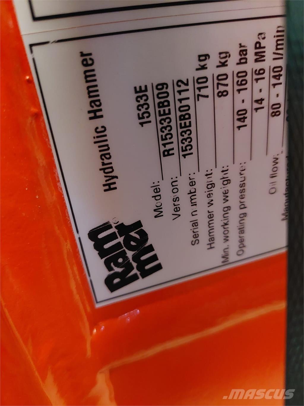 Rammer 1533E Ostalo za građevinarstvo